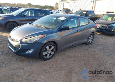 2013 Hyundai Elantra Gls from USA, damaged, VIN 5NPDH4AE9DH245027